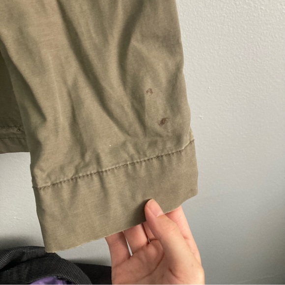 Gap women’s cotton jacket chore green size m lined - Picture 5 of 10